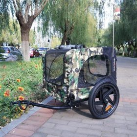 Camouflage Folding Bicycle Trailer Camouflage Folding Bicycle Trailer